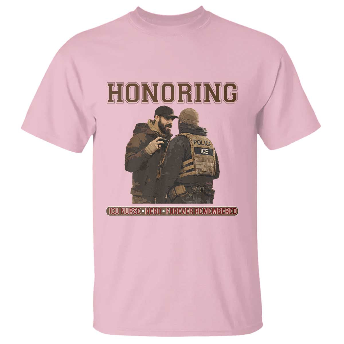 Honoring Alex Pretti ICU Nurse Tribute Support Gift T Shirt
