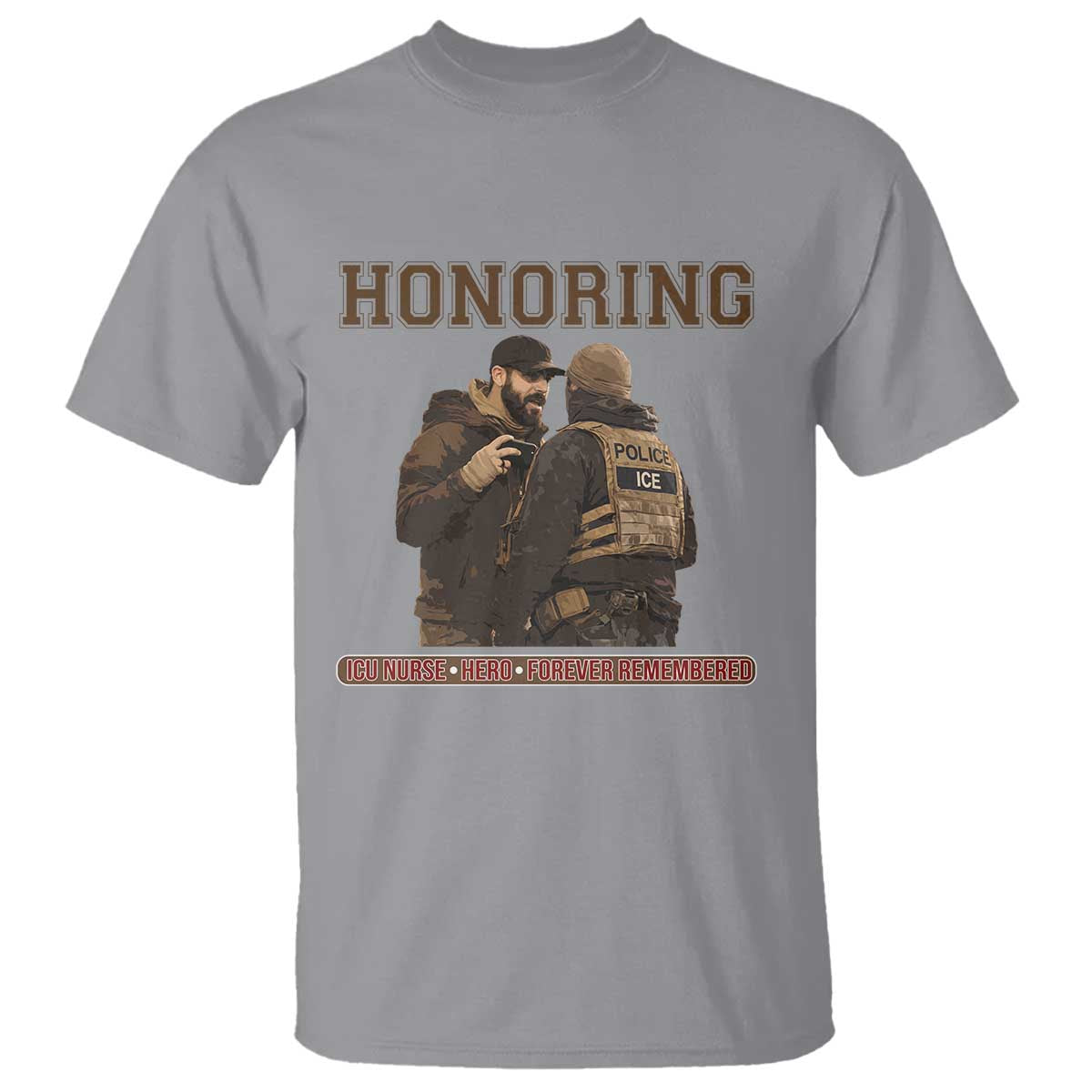 Honoring Alex Pretti ICU Nurse Tribute Support Gift T Shirt