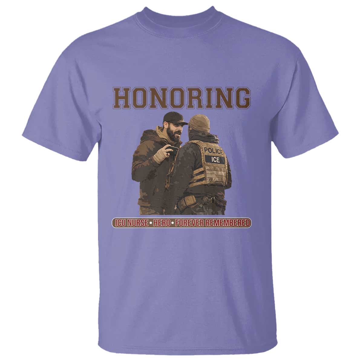 Honoring Alex Pretti ICU Nurse Tribute Support Gift T Shirt