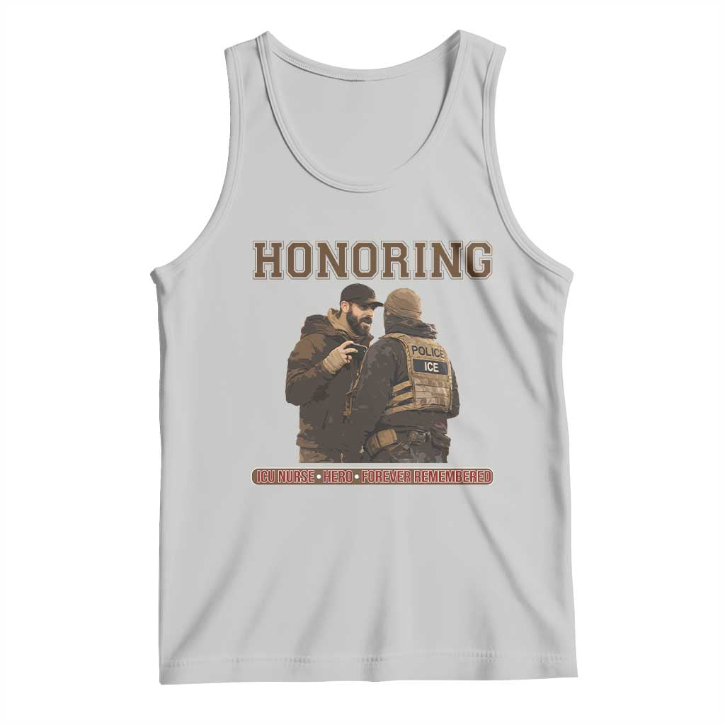 Honoring Alex Pretti ICU Nurse Tribute Support Gift Tank Top