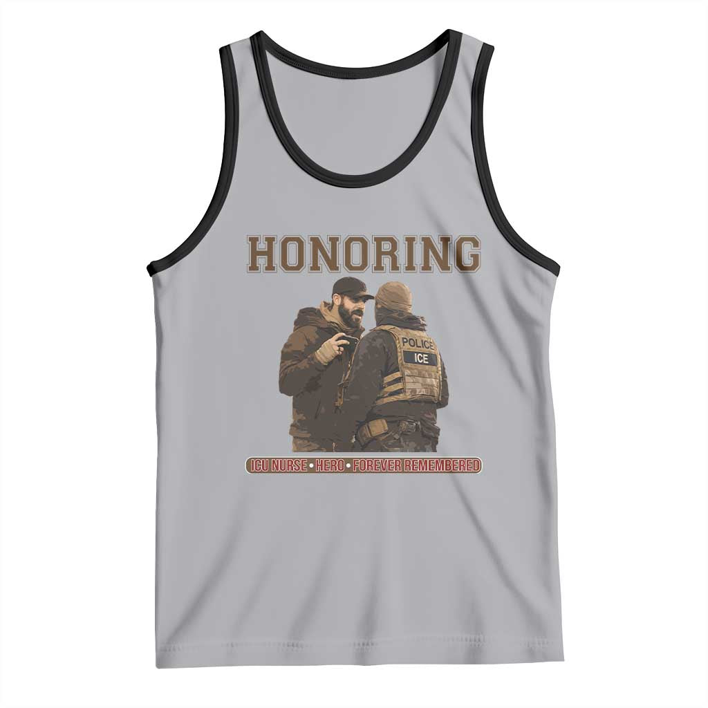 Honoring Alex Pretti ICU Nurse Tribute Support Gift Tank Top