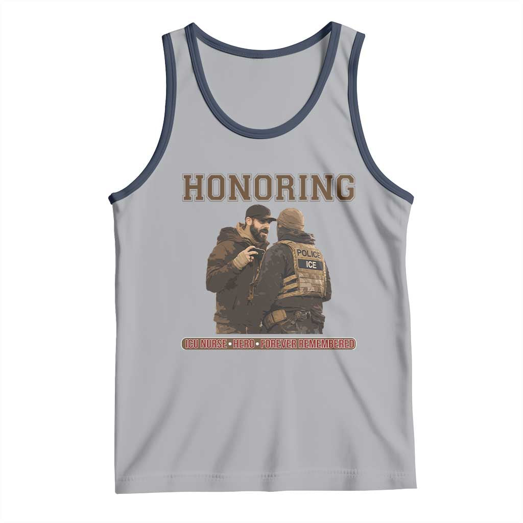 Honoring Alex Pretti ICU Nurse Tribute Support Gift Tank Top