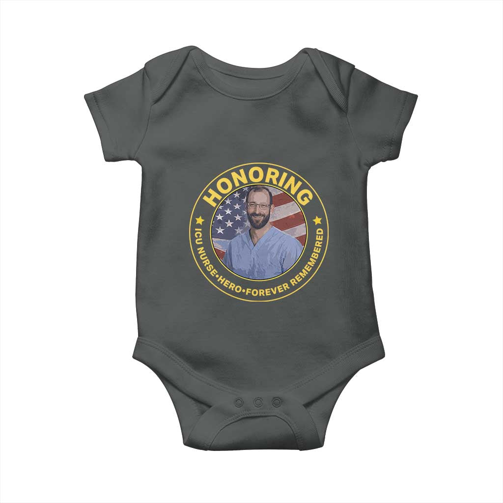 Alex Pretti Memorial Healthcare Hero Baby Onesie Minneapolis Support Gift