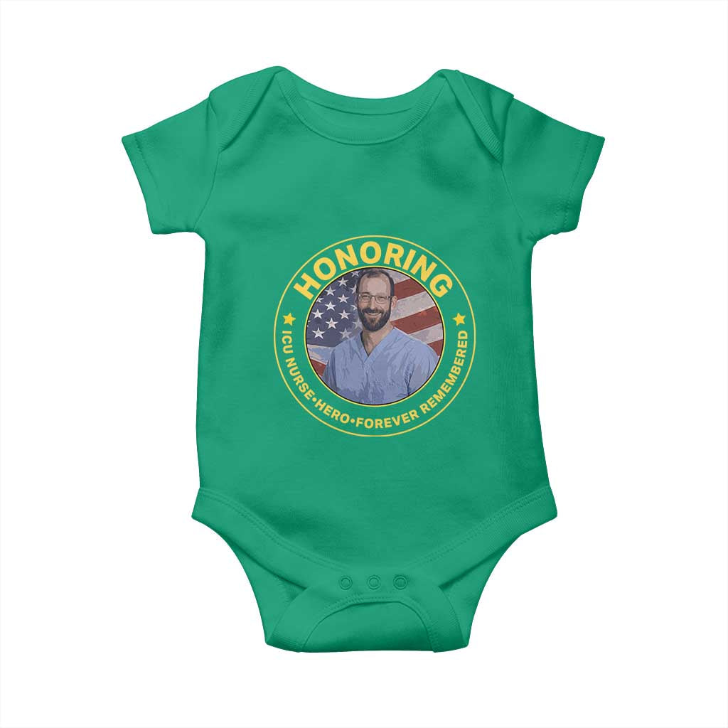 Alex Pretti Memorial Healthcare Hero Baby Onesie Minneapolis Support Gift