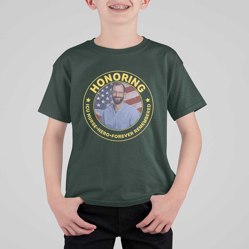Alex Pretti Memorial Healthcare Hero T Shirt For Kid Minneapolis Support Gift