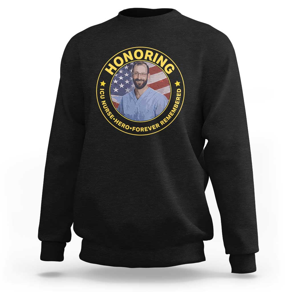 Alex Pretti Memorial Healthcare Hero Sweatshirt Minneapolis Support Gift