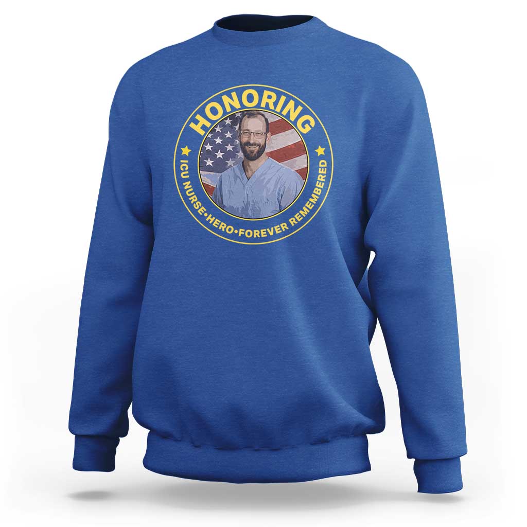 Alex Pretti Memorial Healthcare Hero Sweatshirt Minneapolis Support Gift