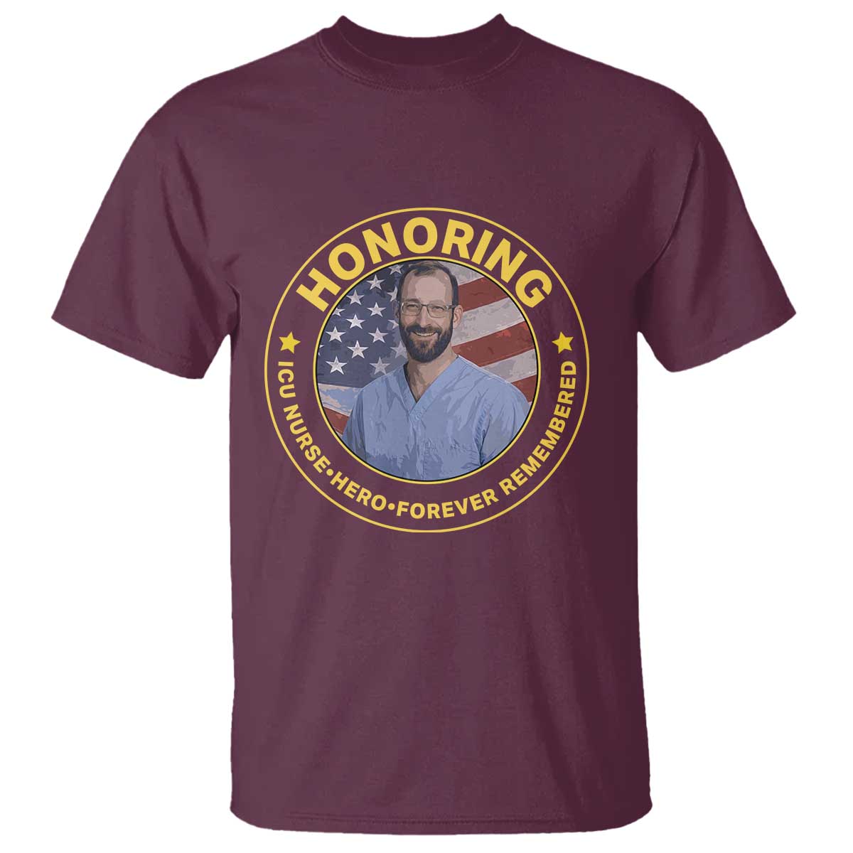 Alex Pretti Memorial Healthcare Hero T Shirt Minneapolis Support Gift