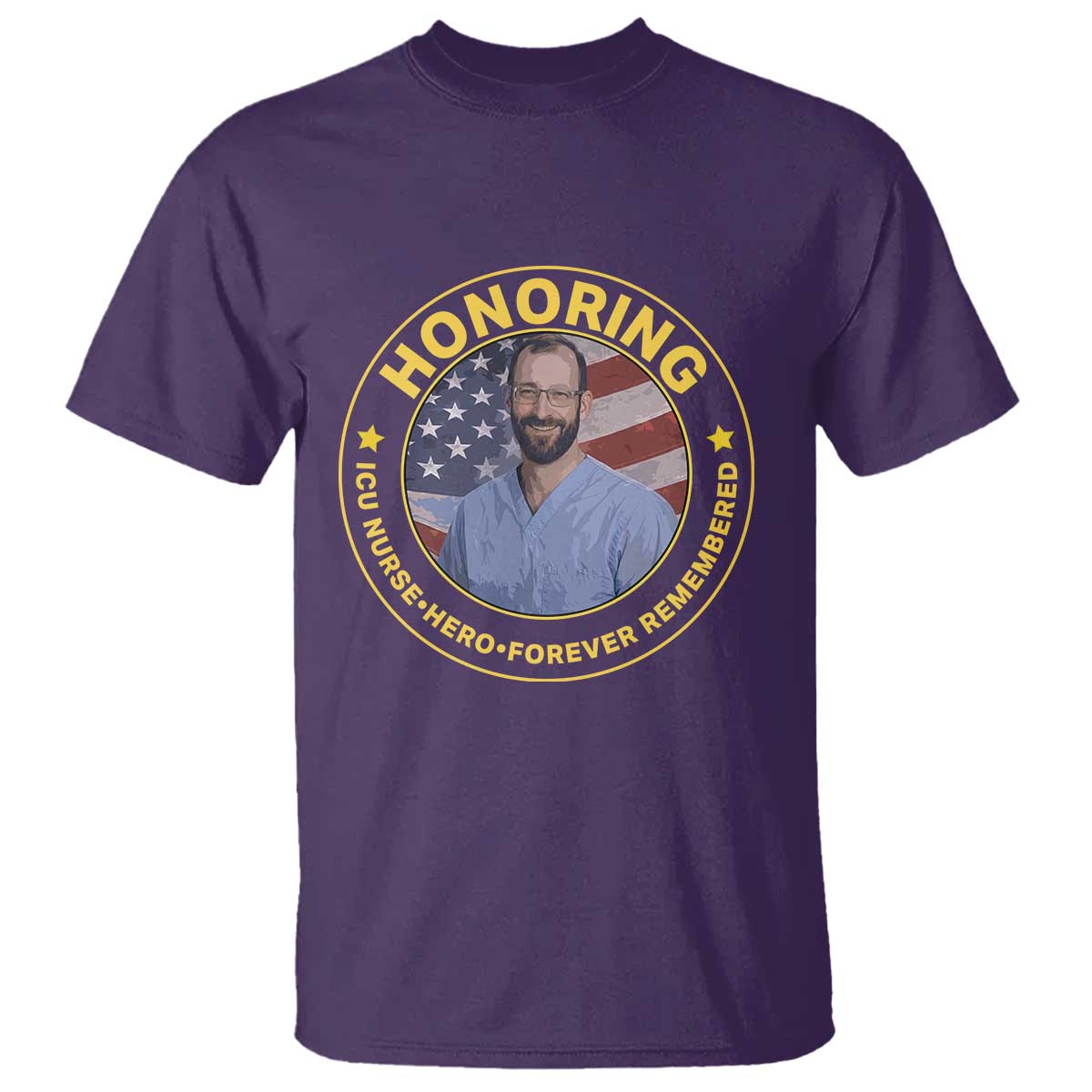Alex Pretti Memorial Healthcare Hero T Shirt Minneapolis Support Gift