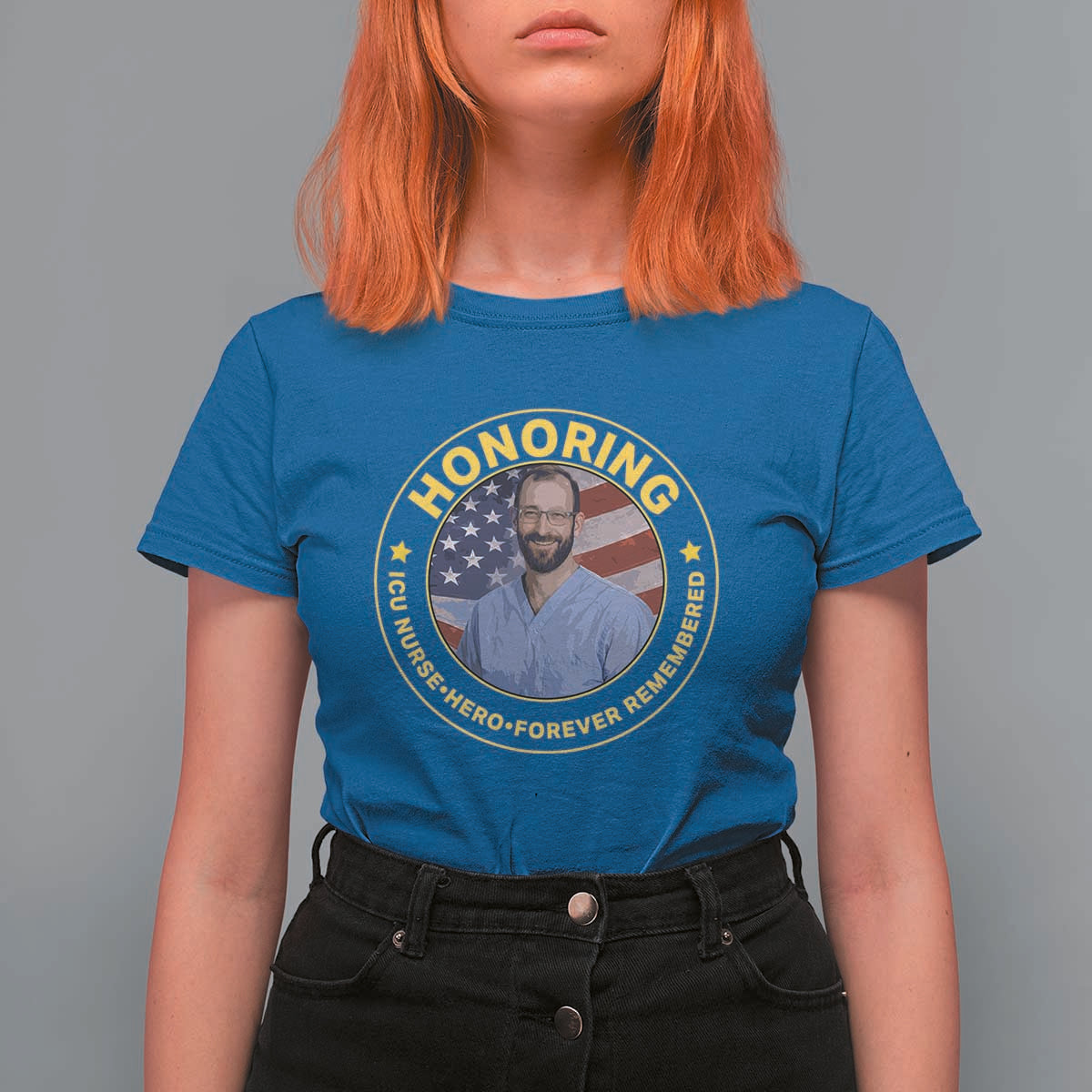 Alex Pretti Memorial Healthcare Hero T Shirt For Women Minneapolis Support Gift