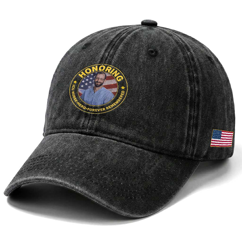 Alex Pretti Memorial Healthcare Hero Washed Cotton Baseball Cap Minneapolis Support Gift
