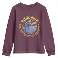Alex Pretti Memorial Healthcare Hero Youth Sweatshirt Minneapolis Support Gift