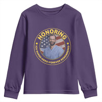 Alex Pretti Memorial Healthcare Hero Youth Sweatshirt Minneapolis Support Gift
