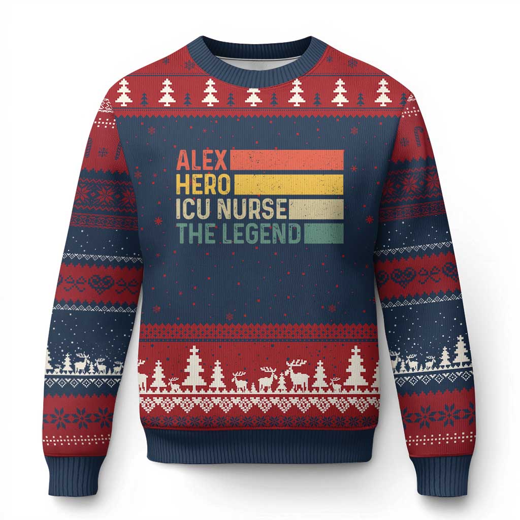 Vintage Retro Gift Ugly Christmas Sweater Vintage Retro Gift