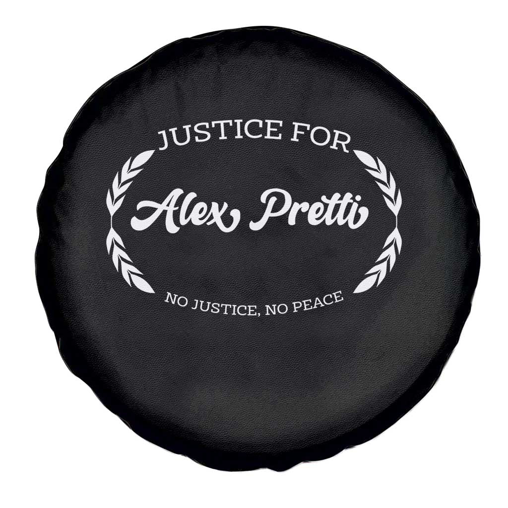 Justice For Alex Pretti Spare Tire Cover Abolish ICE Protest Minneapolis Support Gift