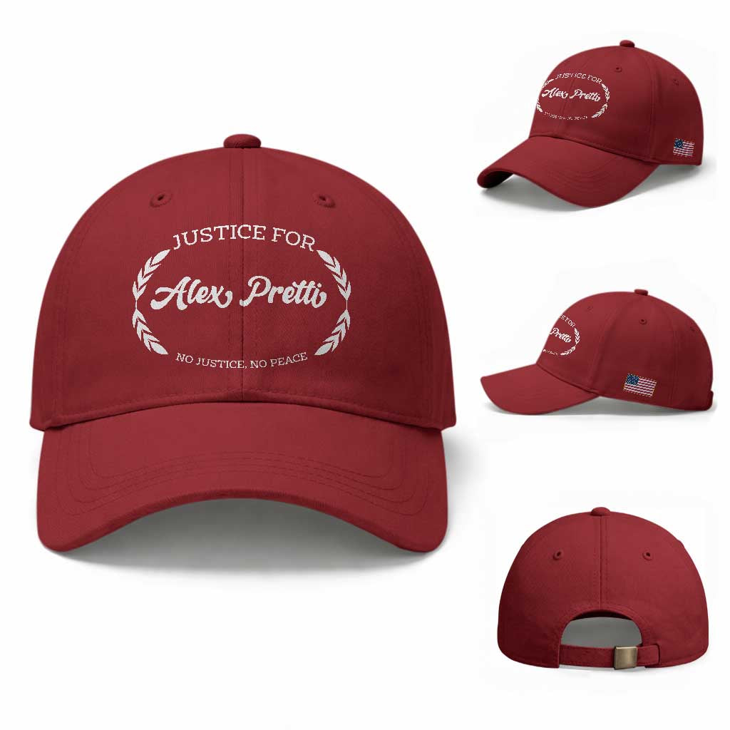 Justice For Alex Pretti Baseball Cap Abolish ICE Protest Minneapolis Support Gift