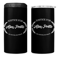 Justice For Alex Pretti 4 in 1 Can Cooler Tumbler Abolish ICE Protest Minneapolis Support Gift