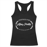 Justice For Alex Pretti Racerback Tank Top Abolish ICE Protest Minneapolis Support Gift