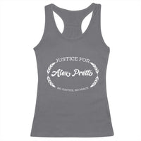 Justice For Alex Pretti Racerback Tank Top Abolish ICE Protest Minneapolis Support Gift