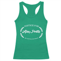 Justice For Alex Pretti Racerback Tank Top Abolish ICE Protest Minneapolis Support Gift