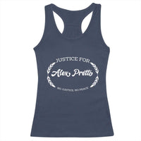 Justice For Alex Pretti Racerback Tank Top Abolish ICE Protest Minneapolis Support Gift