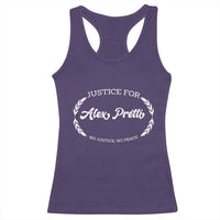 Justice For Alex Pretti Racerback Tank Top Abolish ICE Protest Minneapolis Support Gift