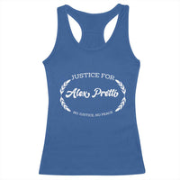 Justice For Alex Pretti Racerback Tank Top Abolish ICE Protest Minneapolis Support Gift