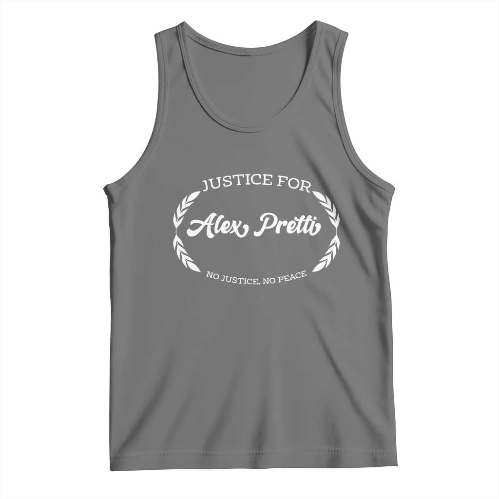 Justice For Alex Pretti Tank Top Abolish ICE Protest Minneapolis Support Gift