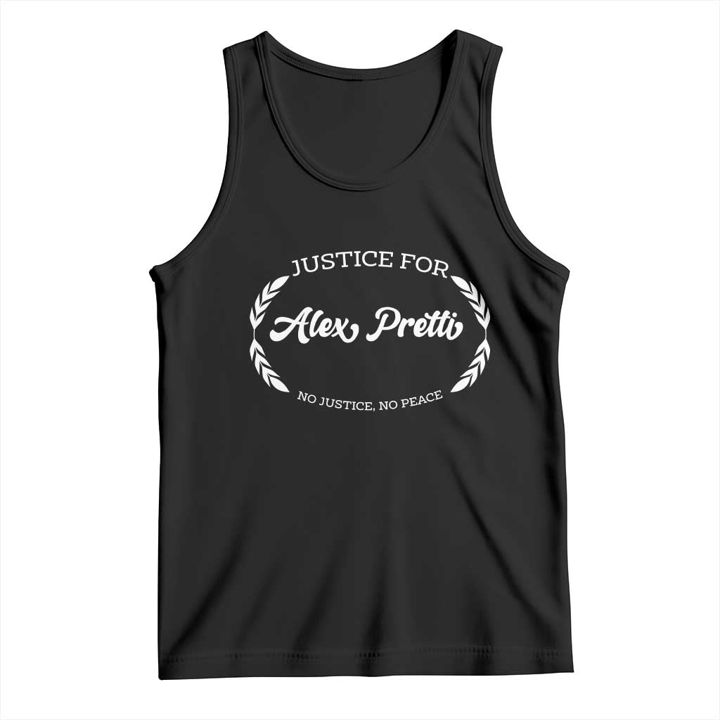Justice For Alex Pretti Tank Top Abolish ICE Protest Minneapolis Support Gift