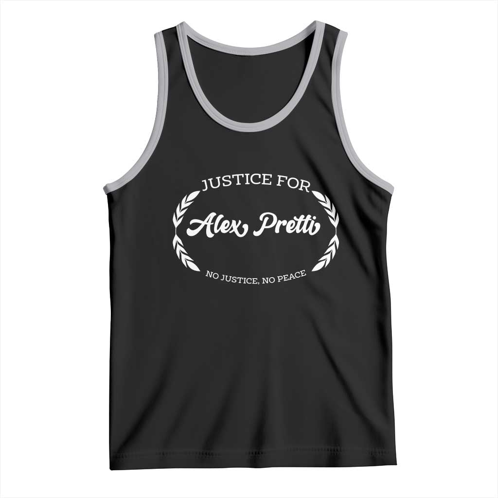 Justice For Alex Pretti Tank Top Abolish ICE Protest Minneapolis Support Gift