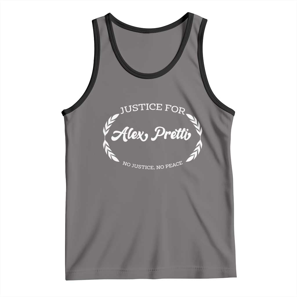 Justice For Alex Pretti Tank Top Abolish ICE Protest Minneapolis Support Gift