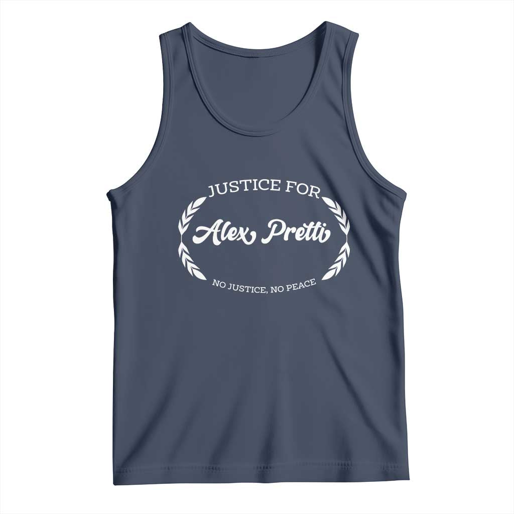 Justice For Alex Pretti Tank Top Abolish ICE Protest Minneapolis Support Gift