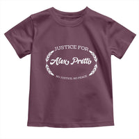 Justice For Alex Pretti Toddler T Shirt Abolish ICE Protest Minneapolis Support Gift