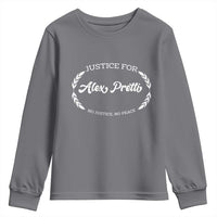 Justice For Alex Pretti Youth Sweatshirt Abolish ICE Protest Minneapolis Support Gift