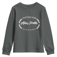 Justice For Alex Pretti Youth Sweatshirt Abolish ICE Protest Minneapolis Support Gift
