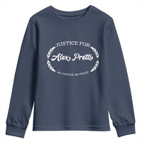 Justice For Alex Pretti Youth Sweatshirt Abolish ICE Protest Minneapolis Support Gift