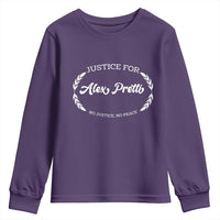 Justice For Alex Pretti Youth Sweatshirt Abolish ICE Protest Minneapolis Support Gift
