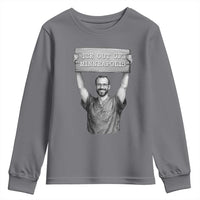 Ice Out Of Minneapolis Youth Sweatshirt Alex Pretti Memorial ICU Nurse Tribute Support