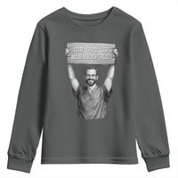 Ice Out Of Minneapolis Youth Sweatshirt Alex Pretti Memorial ICU Nurse Tribute Support