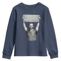 Ice Out Of Minneapolis Youth Sweatshirt Alex Pretti Memorial ICU Nurse Tribute Support