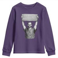 Ice Out Of Minneapolis Youth Sweatshirt Alex Pretti Memorial ICU Nurse Tribute Support