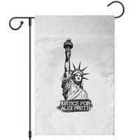 Justice For Alex Pretti Garden Flag Statue Of Liberty Support Gift
