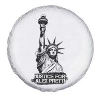 Justice For Alex Pretti Spare Tire Cover Statue Of Liberty Support Gift