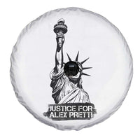 Justice For Alex Pretti Spare Tire Cover Statue Of Liberty Support Gift