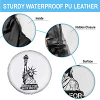 Justice For Alex Pretti Spare Tire Cover Statue Of Liberty Support Gift