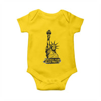 Justice For Alex Pretti Baby Onesie Statue Of Liberty Support Gift