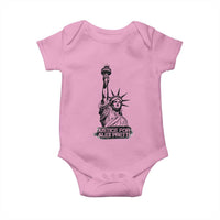Justice For Alex Pretti Baby Onesie Statue Of Liberty Support Gift