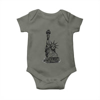 Justice For Alex Pretti Baby Onesie Statue Of Liberty Support Gift