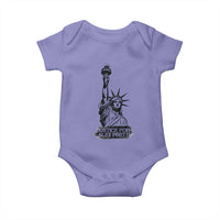 Justice For Alex Pretti Baby Onesie Statue Of Liberty Support Gift