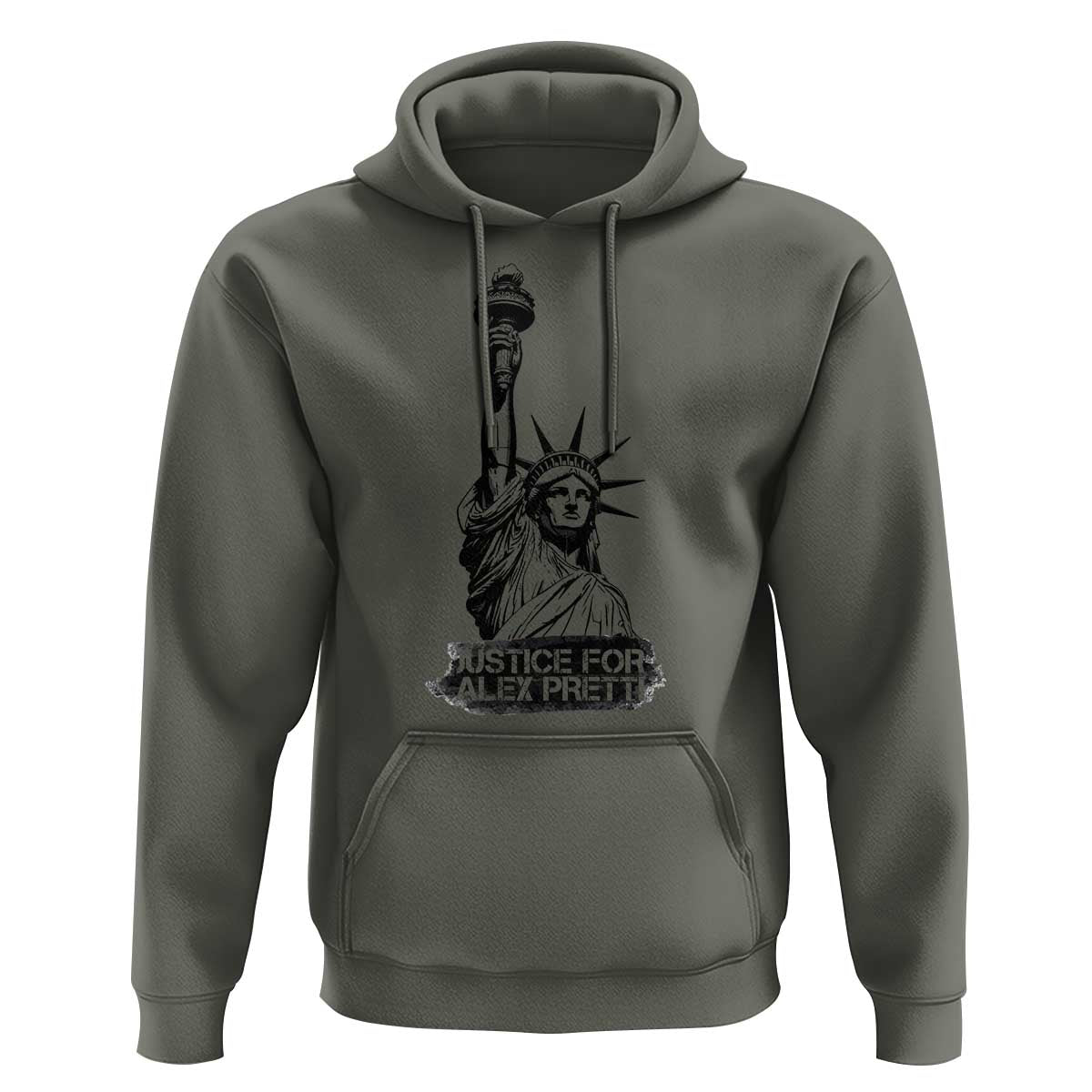 Justice For Alex Pretti Hoodie Statue Of Liberty Support Gift
